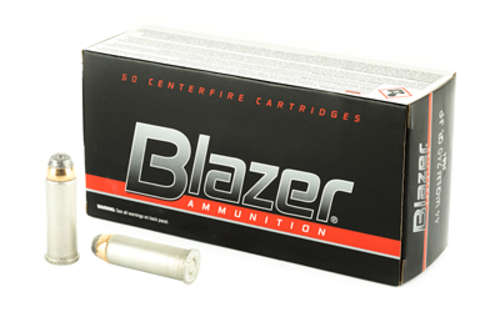 Ammunition Blazer Ammunition Blazer 44Magnum BLAZER 44MAG 240GR JHP 50/1000 • Model: Blazer